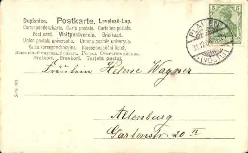 Ak Glückwunsch Neujahr, Zwerge, Sekt, Pilze