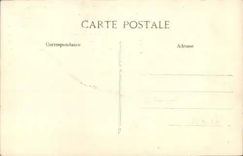 Ak Dampfer France, CGT, French Line