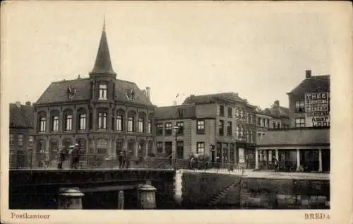 Ak Breda Nordbrabant Niederlande, Postkantoor