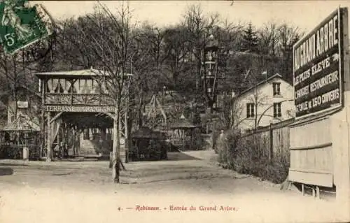 Ak Robinson Hauts de Seine, Stadteingang