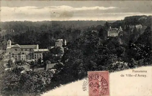 Ak Ville d'Avray Hauts  de Seine, Panorama