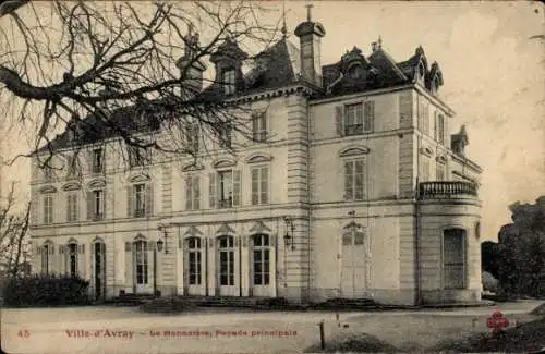 Ak Ville d'Avray Hauts  de Seine, Le Monastère, Façade principale