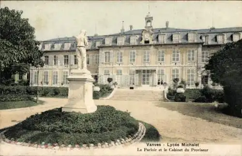 Ak Vanves Hauts de Seine, Lycée Michelet, Le Parloir et le Cabinet du Proviseur