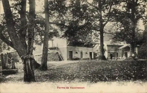 Ak Vaucresson Hauts de Seine, Ferme