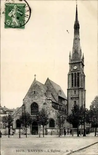 Ak Vanves Hauts de Seine, L'Église