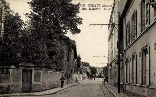 Ak Sceaux Haut de Seine, Rue Houdan