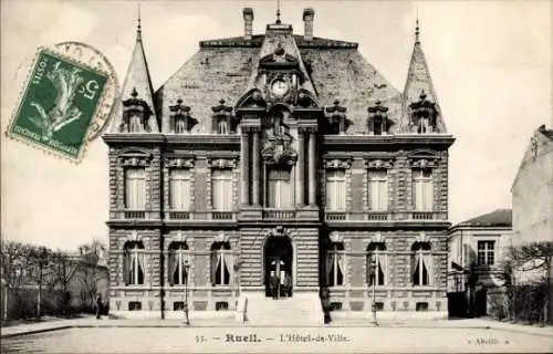 Ak Rueil Hauts-de-Seine, Rathaus