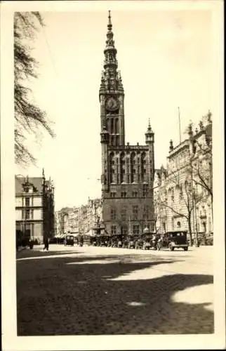 Foto Ak Gdańsk Danzig, Rathaus