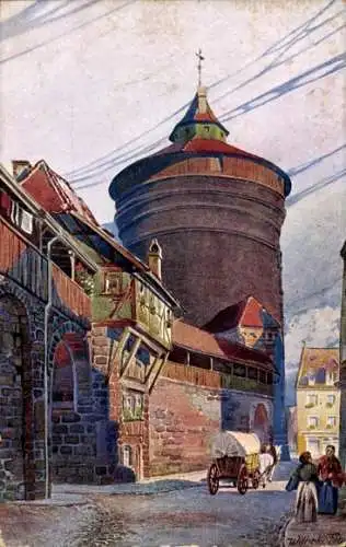 Ak Nürnberg in Mittelfranken, Spittlertor