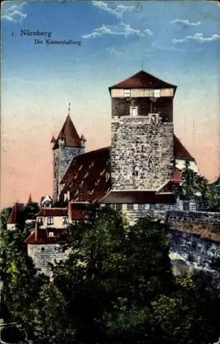 Ak Nürnberg, Kaiserstallung