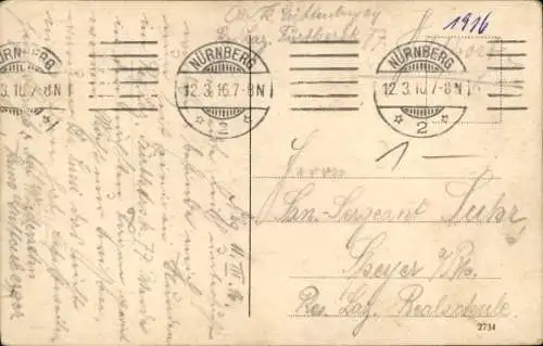 Ak Nürnberg, Kaiserstallung