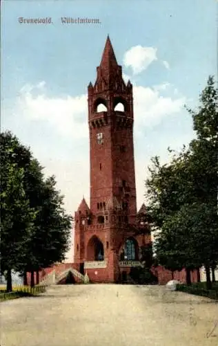 Ak Berlin Wilmersdorf Grunewald, Kaiser-Wilhelm-Turm