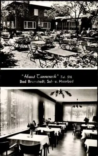 Ak Bad Bramstedt in Holstein, Haus Tanneneck, Terrasse