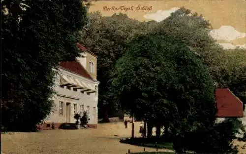 Ak Berlin Reinickendorf Tegel, Schloss