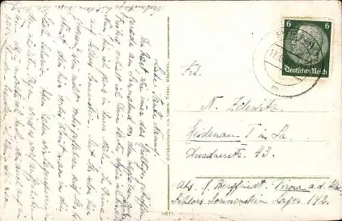 Ak Pirna an der Elbe, Gesamtansicht