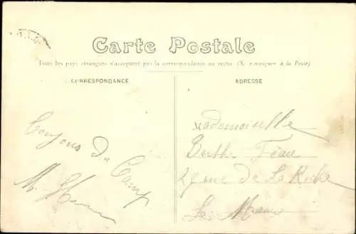 CPA Aviation en 1908, Aviateur Americain Wilbur Wright