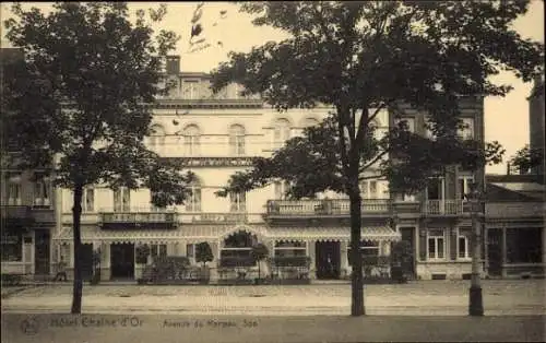 CPA Spa Wallonie Liège, Hotel Chaine d'Or, Avenue da Marteau