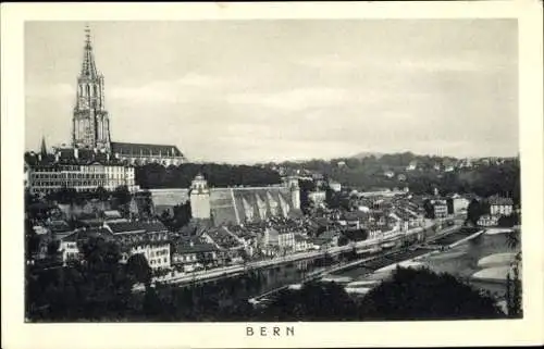Ak Bern Stadt Kanton Bern, Gesamtansicht
