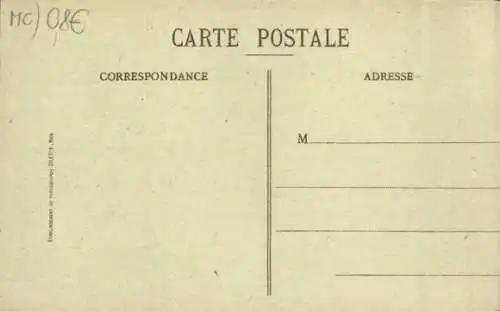 Ak Monaco, Schöne Küstenlandschaft, Olivenbäume,  Gebäude