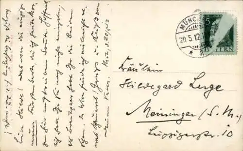 Ak Erzherzogin Isabella Marie, Portrait