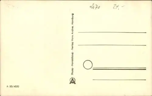 Ak Ahrensburg in Holstein, Manhagener Allee