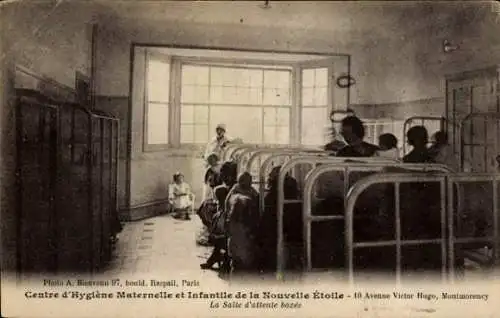 Ak Montmorency Aube, Centre d'Hygiene Maternelle et infantile, Waschraum