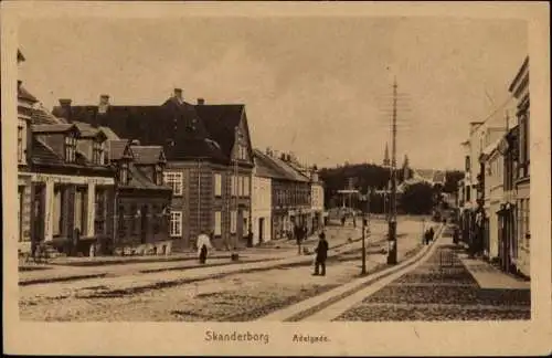 Ak Skanderborg Dänemark, Adelgade