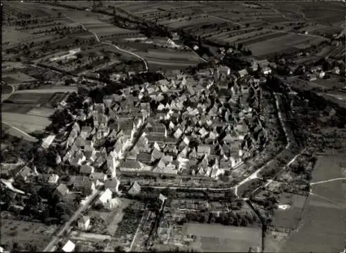 Foto Schorndorf in der Oberpfalz, Fliegeraufnahme vom Ort