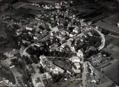 Foto Hofheim in Unterfranken, Fliegeraufnahme