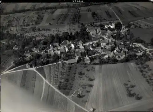 Foto Bischwind am Raueneck Ebern Unterfranken, Fliegeraufnahme