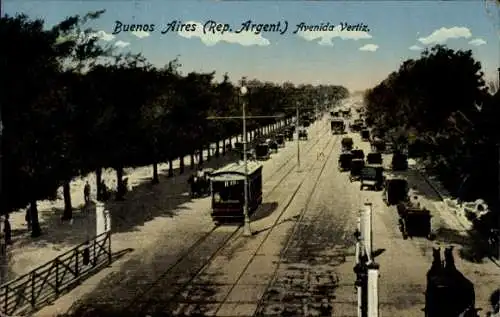 Ak Buenos Aires, Argentina, Avenida Vertiz