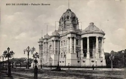 Ak Rio de Janeiro Brasilien, Palacio Monroe