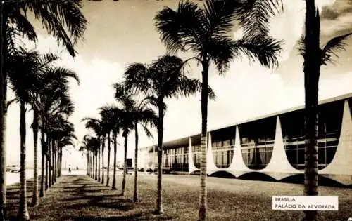 Ak Brasilia Brasilien, Palacio da Alvorada