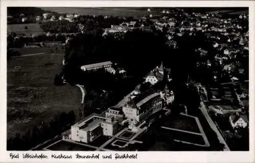 Ak Bad Wörishofen im Unterallgäu, Fliegeraufnahme, Kurhaus Sonnenhof