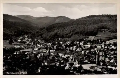 Ak Bad Bergzabern an der Weinstraße Pfalz, Luftaufnahme