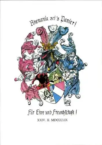 Studentika Ak Corps Rhenania, Wappen
