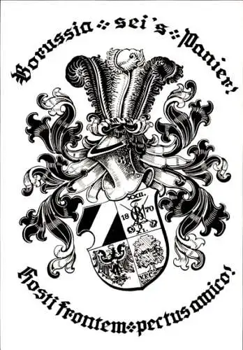 Studentika Ak Tübingen, Corps Borussia, Wappen