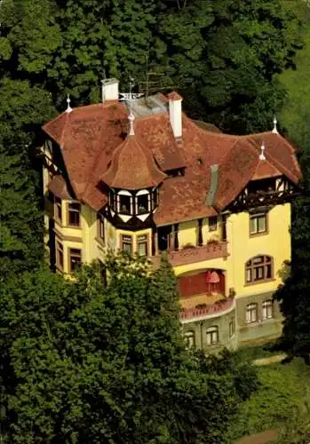 Studentika Ak Würzburg, Corps Makaria Guestphalia, Corpshaus Mergentheimer Straße 46