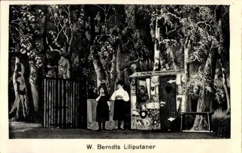 Ak W. Berndts Liliputaner, Variete