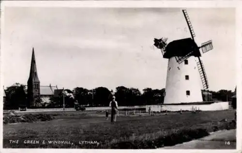 PC Lytham St Annes Lancashire England, the Green, Windmill
