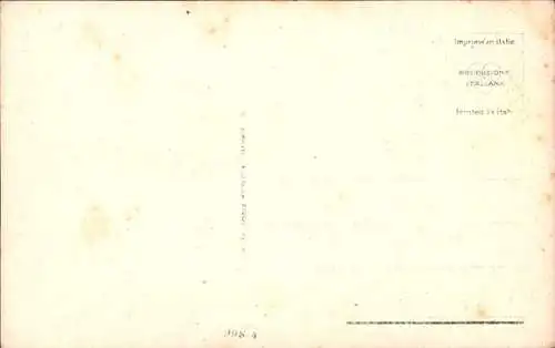 Künstler Ak Colombo, E., Frau mit Fächer, Hut, Porträt