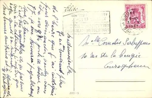 Künstler Ak Paar zu Pferden, Ausritt