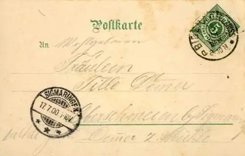 Glitzer Litho Blumenkorb