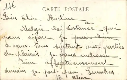 Ak Neuilly sur Seine Hauts de Seine, Place Parmentier, Rue de Chartres