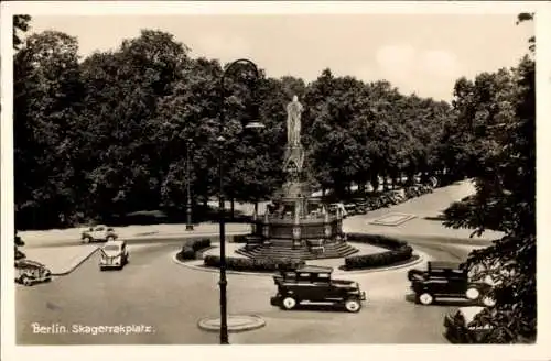 Ak Berlin Tiergarten, Skagerrakplatz