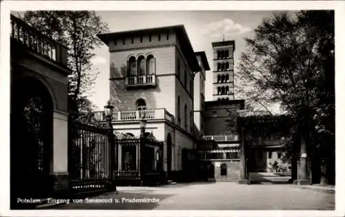 Ak Potsdam Sanssouci, Friedenskirche