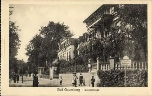 Ak Bad Godesberg Bonn am Rhein, Kaiserstraße