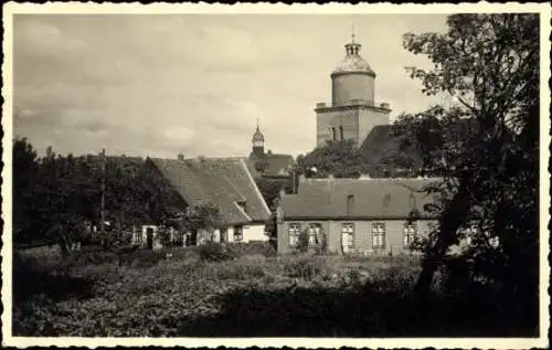 Ak Krempe in Holstein, Stadtansicht, Türme, historische Gebäude