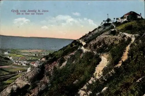 Ak Jena in Thüringen, Panorama vom Jenzig gesehen