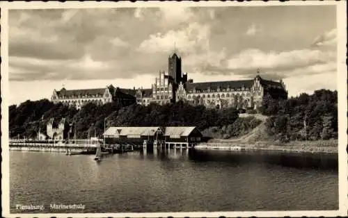 Ak Flensburg Mürwik, Marineschule